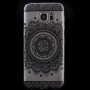 Samsung Galaxy s7 edge läpinäkyvä mandala suojakuori.