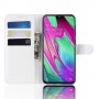 Samsung Galaxy A40 valkoinen suojakotelo