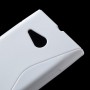 Lumia 735 valkoinen silikonikuori.