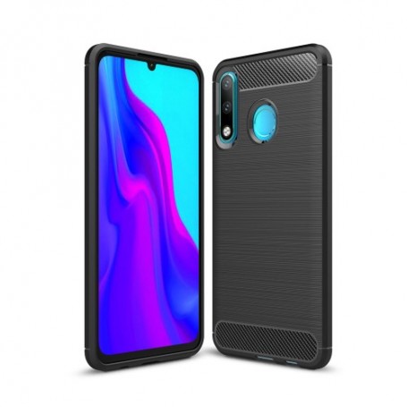 Huawei P30 Lite musta suojakuori.