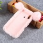 Huawei P30 Lite pinkki pörröinen possu suojakuori.