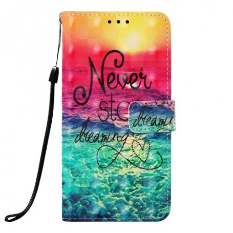 Samsung Galaxy A70 never stop dreaming suojakotelo