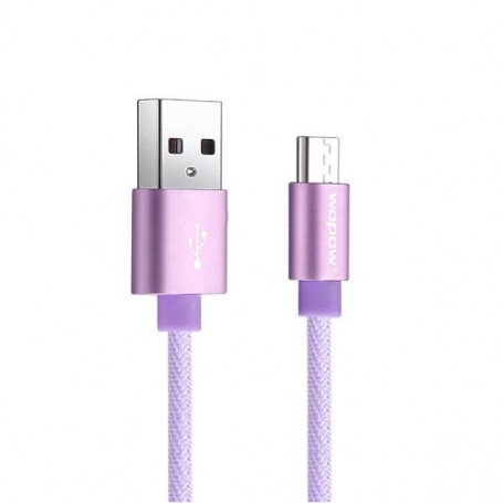 Lila Micro-USB kaapeli