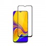 Samsung Galaxy A50 kirkas mustareunuksinen panssarilasi.