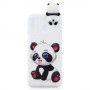 Samsung Galaxy A40 valkoinen panda suojakuori.