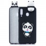 Samsung Galaxy A40 musta panda suojakuori.