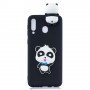 Samsung Galaxy A40 musta panda suojakuori.