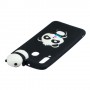 Samsung Galaxy A40 musta panda suojakuori.