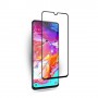 Samsung Galaxy A70 kirkas mustareunuksinen panssarilasi.