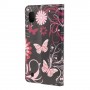 Samsung Galaxy A10 kukkia ja perhosia suojakotelo