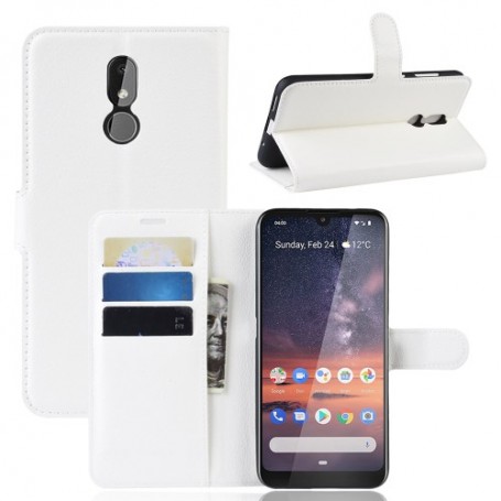 Nokia 3.2 valkoinen suojakotelo