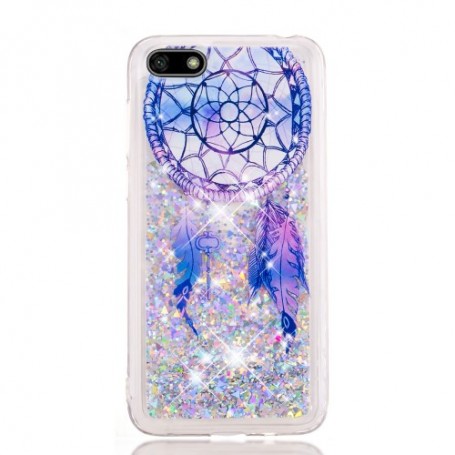 Huawei Y5 2018 glitter hile unisieppari suojakuori