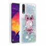 Samsung Galaxy A50 läpinäkyvä pöllö suojakuori.