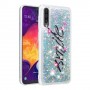 Samsung Galaxy A50 glitter hile smile suojakuori