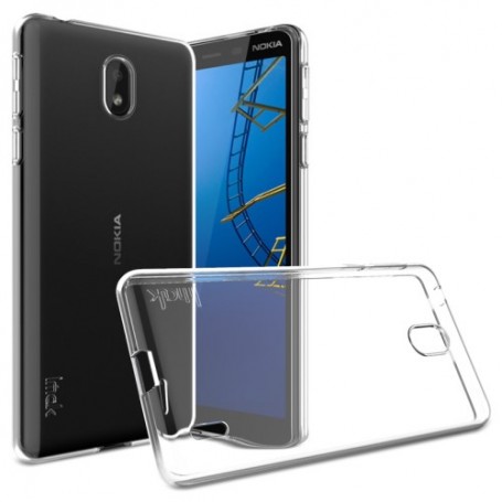 Nokia 1 plus ultra ohuet läpinäkyvät kuoret