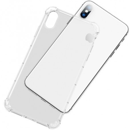 iPhone X / Xs ultra ohuet läpinäkyvät kuoret