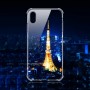 iPhone X ultra ohuet läpinäkyvät kuoret.