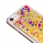 iPhone 6/6s/7/8/SE 2020 kullanvärinen glitter hile suojakuori