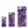 iPhone 6/6s/7/8/SE 2020/SE 2022 glitter hile unisieppari suojakuori – kevyt ja ohut suojakuori puhelimen takaosassa