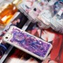 iPhone 6/6s/7/8/SE 2020/SE 2022 glitter hile unisieppari suojakuori – huolella viimeistelty tuote lähikuvassa