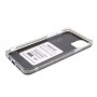 iPhone 11 hopeanvärinen tekojalokivi suojakuori