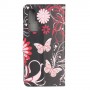 Huawei Honor 20 Pro kukkia ja perhosia suojakotelo
