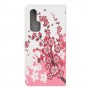 Huawei Honor 20 Pro vaaleanpunaiset kukat suojakotelo