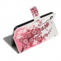 Huawei Honor 20 Pro vaaleanpunaiset kukat suojakotelo