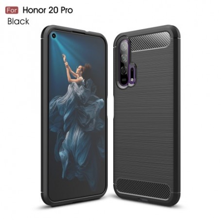 Huawei Honor 20 Pro musta suojakuori.