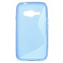 Galaxy Trend 2 sininen silikonisuojus.