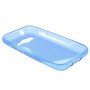 Galaxy Trend 2 sininen silikonisuojus.