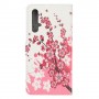 Huawei Honor 20 / Nova 5T vaaleanpunaiset kukat suojakotelo