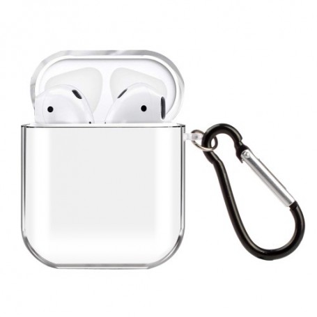 AirPods kotelon suojakuori läpinäkyvä