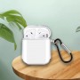 AirPods kotelon suojakuori läpinäkyvä