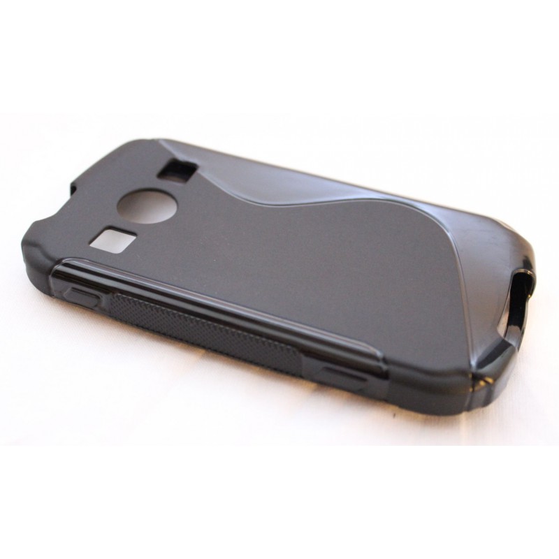 Galaxy Xcover 2 musta silikoni suojakuori. Galaxy Xcover 2 musta silikoni suojakuori.