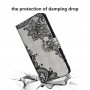 iPhone 11 Pro Max mustat kukat suojakotelo