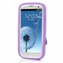Galaxy S3 violetti pöllö silikonisuojus.