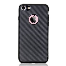 Apple iPhone 6 / 6s musta suojakuori – joustvasta ja kestävästä muovista valmistettu suojakuori