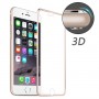 iPhone 7/8/SE 2020 kirkas panssarilasi ruusukulta alumiinireunukset.