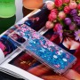 Samsung Galaxy A51 glitter hile kukkia ja perhosia suojakuori