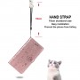 Samsung Galaxy A10 ruusukulta kissa ja koira suojakotelo