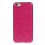 iPhone 6 hot pink nahkakuori.