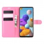 Samsung Galaxy A21s pinkki suojakotelo