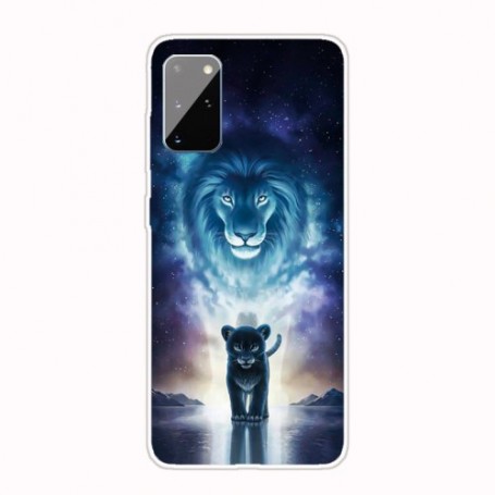 Samsung Galaxy A41 leijona suojakuori.