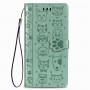 iPhone 11 mintunvihreä kissa ja koira suojakotelo
