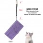 Samsung Galaxy A21s violetti kissa ja koira suojakotelo