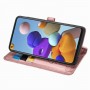 Samsung Galaxy A21s ruusukulta kissa ja koira suojakotelo – suojakotelo yhdistää käytännön ja designin