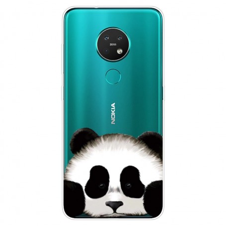 Nokia 6.2 / 7.2 läpinäkyvä panda suojakuori