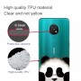 Nokia 6.2 läpinäkyvä panda suojakuori.