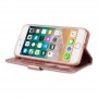 iPhone 7 vetoketjulinen kullanvärinen glitter suojakotelo
